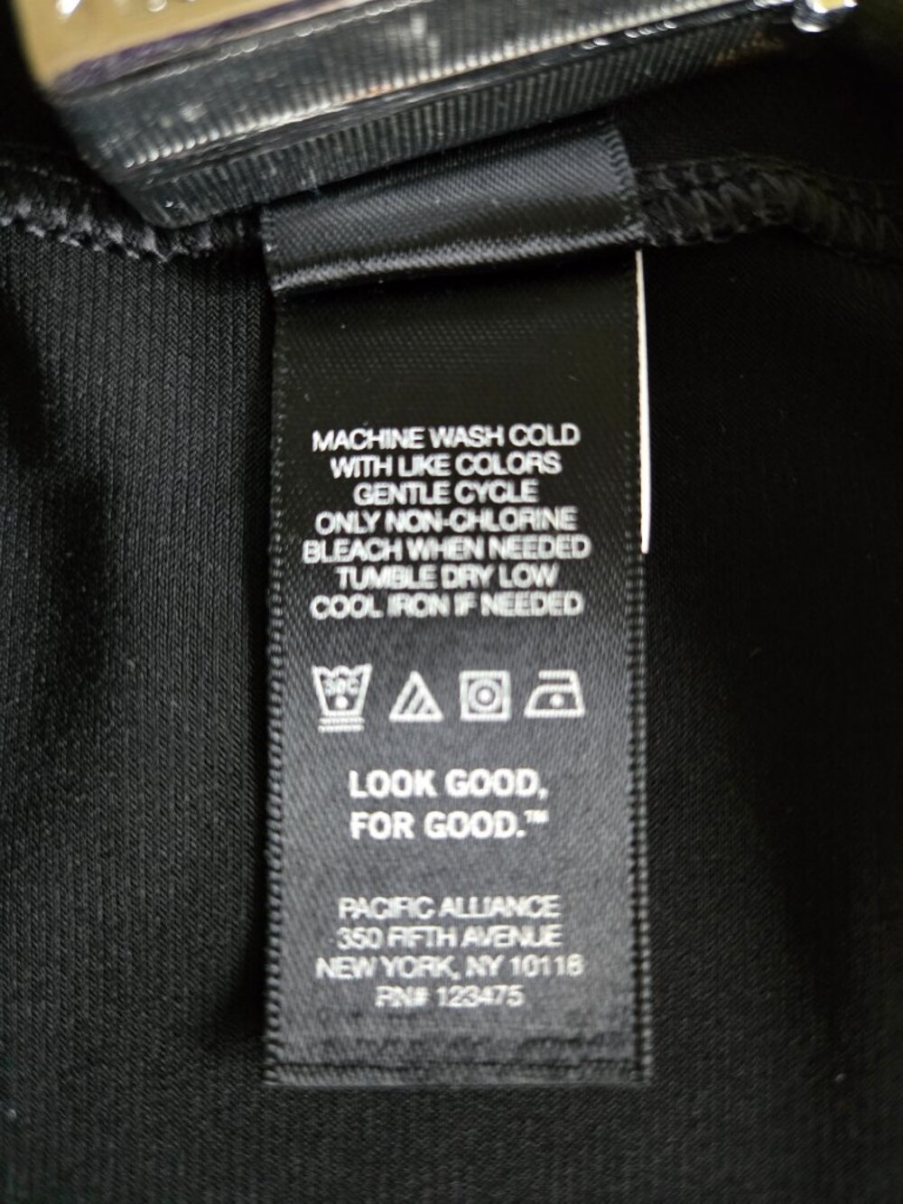 Kenneth Cole Black Midi Dress M Button Ruching Side, Drop Sleeve NWT - Picture 6 of 10